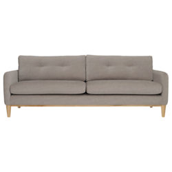 Content By Terence Conran Ashwell 4 Seater Grand Sofa Oak Silver